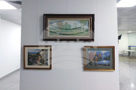 Национален пресклуб на БТА Анкара - гоблени - изложба 