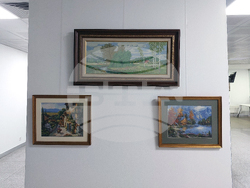 Национален пресклуб на БТА Анкара - гоблени - изложба 