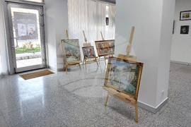 Национален пресклуб на БТА Анкара - гоблени - изложба 