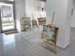 Национален пресклуб на БТА Анкара - гоблени - изложба 