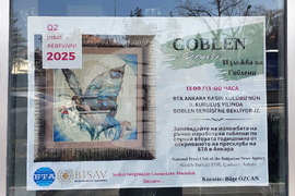 Национален пресклуб на БТА Анкара - гоблени - изложба 