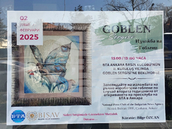 Национален пресклуб на БТА Анкара - гоблени - изложба 