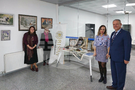 Национален пресклуб на БТА Анкара - гоблени - изложба 