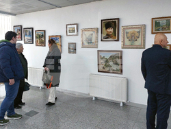 Национален пресклуб на БТА Анкара - гоблени - изложба 