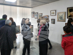 Национален пресклуб на БТА Анкара - гоблени - изложба 