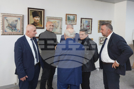 Национален пресклуб на БТА Анкара - гоблени - изложба 