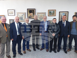 Национален пресклуб на БТА Анкара - гоблени - изложба 