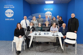 Национален пресклуб на БТА Анкара - гоблени - изложба