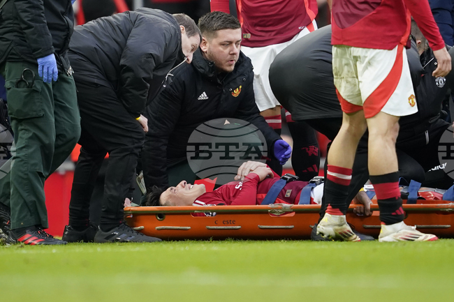 Защитникът на Манчестър Юнайтед Лисандро Мартинес получи тежка контузия на коляното