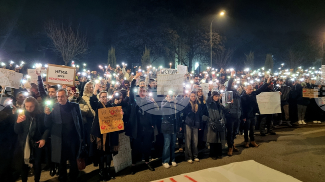 Thousands Protest in Skopje, Demand Justice for Student Killed by Unlicensed Driver Under the Influence