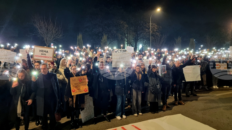 Thousands Protest in Skopje, Demand Justice for Student Killed by Unlicensed Driver Under the Influence
