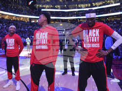 Clippers Raptors Basketball