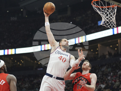 Clippers Raptors Basketball