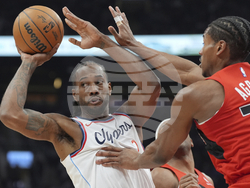 Clippers Raptors Basketball