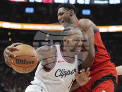 Clippers Raptors Basketball