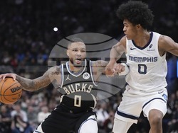 Grizzlies Bucks Basketball