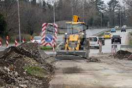 Варна - пътен участък - ремонт
