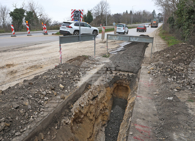 Варна - пътен участък - ремонт