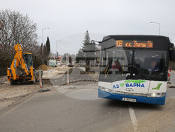 Варна - пътен участък - ремонт