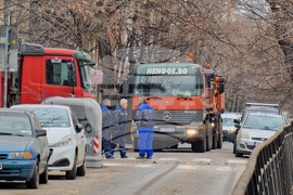 Бургас - улица - ремонт