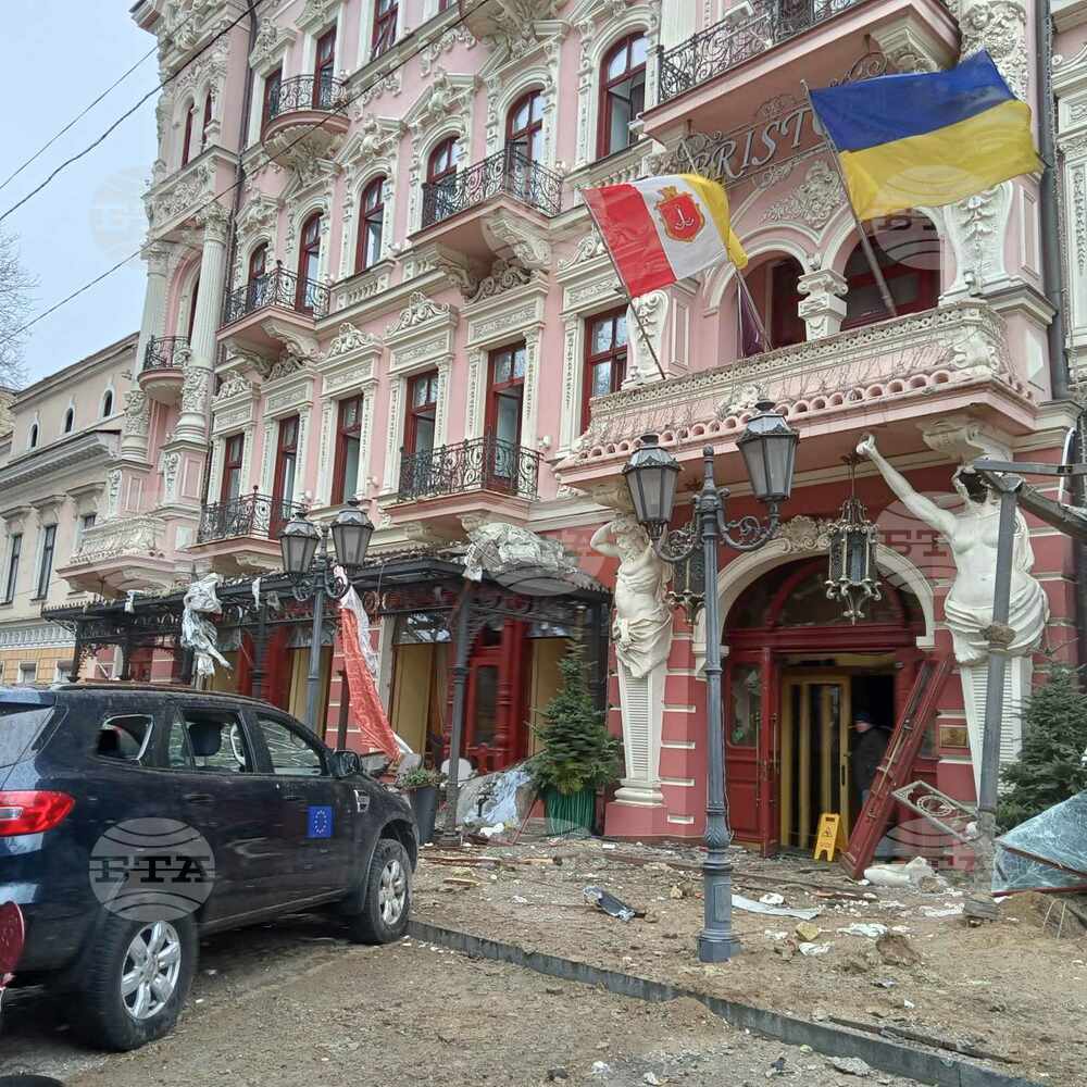 Петнадесет паметника на културата са повредени в историческата част на Одеса; ЮНЕСКО осъжда ракетния удар