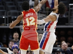 Hawks Pistons Basketball