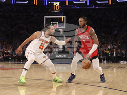 Rockets Knicks Basketball