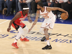 Rockets Knicks Basketball