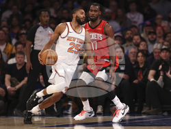 Rockets Knicks Basketball