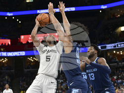 Spurs Grizzlies Basketball