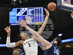Spurs Grizzlies Basketball