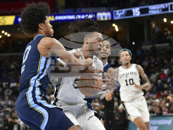 Spurs Grizzlies Basketball