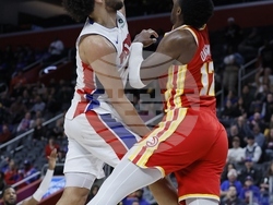 Hawks Pistons Basketball