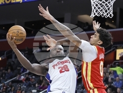 Hawks Pistons Basketball