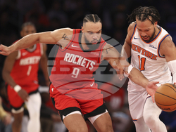 Rockets Knicks Basketball