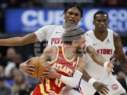 Hawks Pistons Basketball