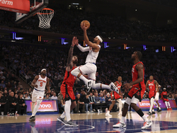 Rockets Knicks Basketball