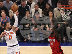 Rockets Knicks Basketball