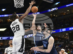 Spurs Grizzlies Basketball