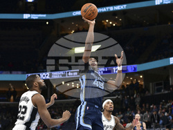 Spurs Grizzlies Basketball