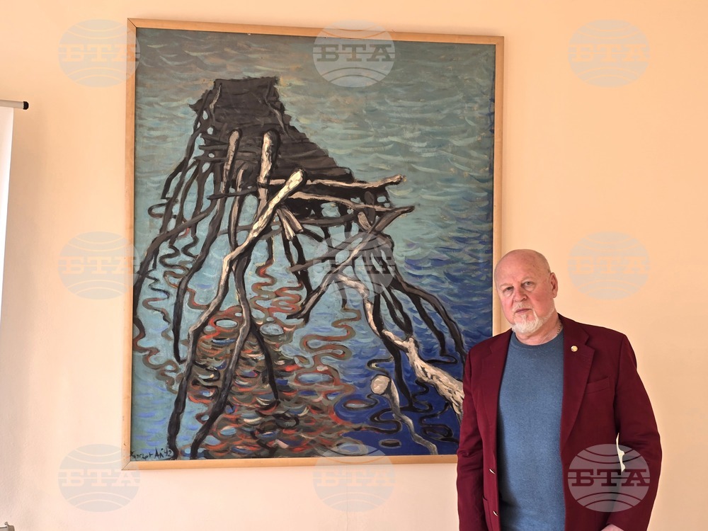 Колекционерът на картини д-р Владимир Вълчев разказа за БТА за първите картини на носителя на Националната награда „Владимир Димитров – Майстора“ Богдан Александров