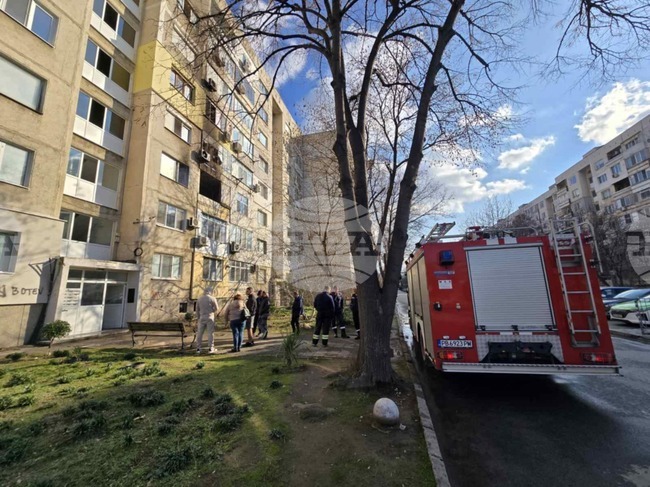 Възрастна жена е починала след пожар в апартамент в Пловдив 