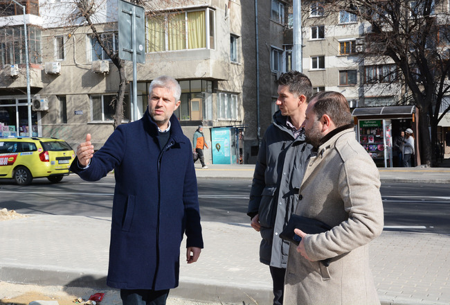 Община Варна: Кметът Благомир Коцев направи оглед на два инфраструктурни обекта