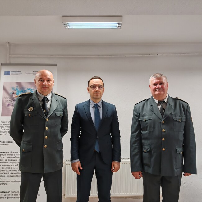 Комисар Георги Златев е новият директор на Регионалната дирекция "Пожарна безопасност и защита на населението" в Габрово