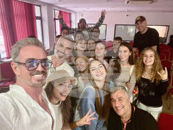 Глухи зрители и хора с увреждания гледаха „Дяволски игри“ на предпремиерна прожекция. Снимка: екип