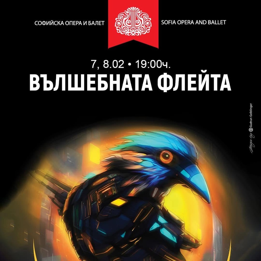 Софийска опера и балет: “Вълшебната флейта“ на 7 и 8 февруари