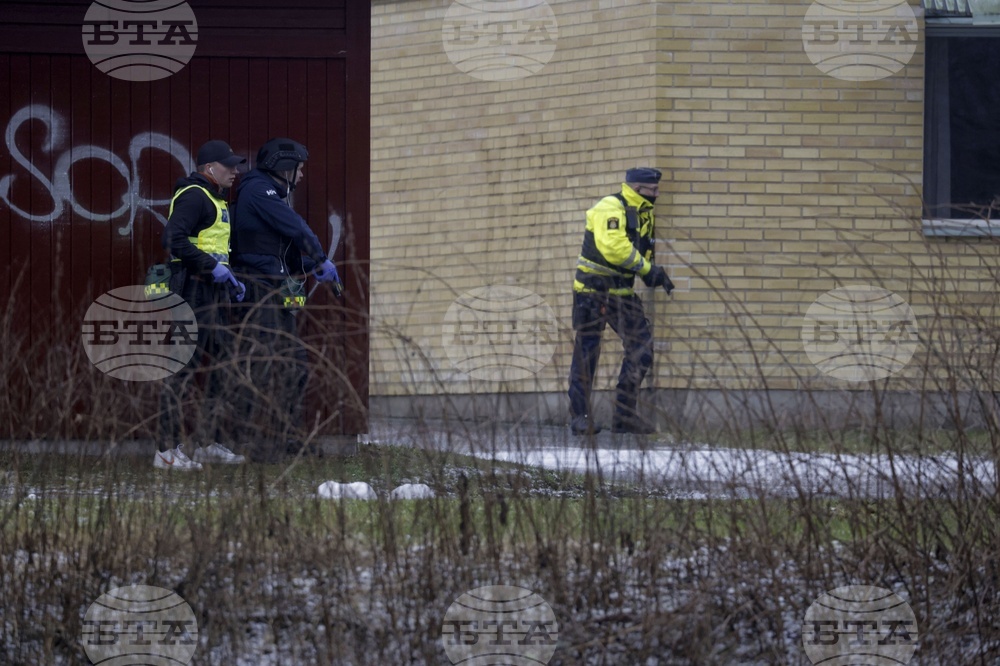 APTOPIX Sweden Shooting