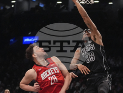 Rockets Nets Basketball