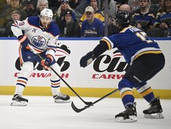 Oilers Blues Hockey