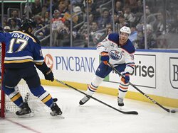 Oilers Blues Hockey